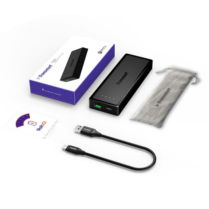 Внешний аккумулятор Tronsmart Presto 10400mAh Quick Charge 3.0 - фото 4