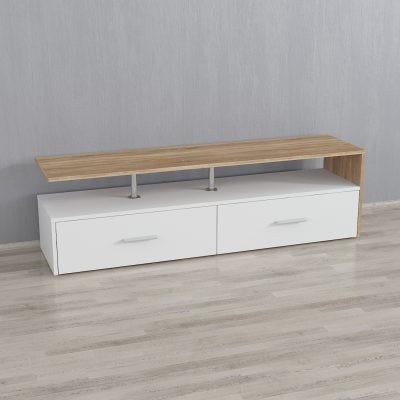 Тумба ТВ Moreli Forte Adela 1400x416x350 мм Дуб сонома/Белый (id27-0000-88-sonoma-white)