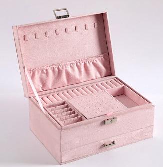 Органайзер для біжутерії та прикрас 15021 11,5х17х24,5 см Рожевий (5002599) - фото 5 Органайзер для біжутерії та прикрас 15021 11,5х17х24,5 см Рожевий (5002599) - фото 5