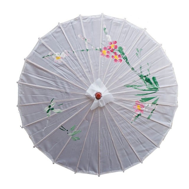 Зонт декоративный 39х55 см Белый (В1570а)