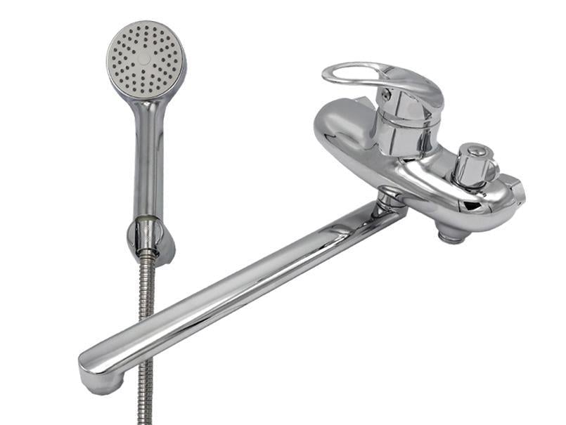 Смеситель для ванны MILLZ излил прямой 30 см Хром (MRS-51-40-007)