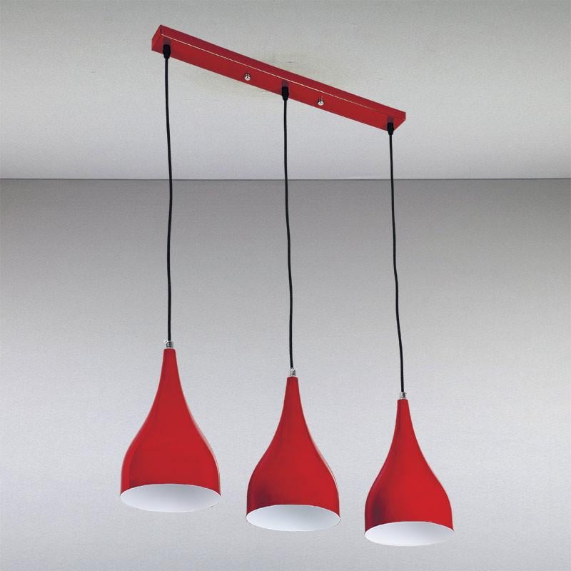 Люстра Light House LS-10813-3 Красный