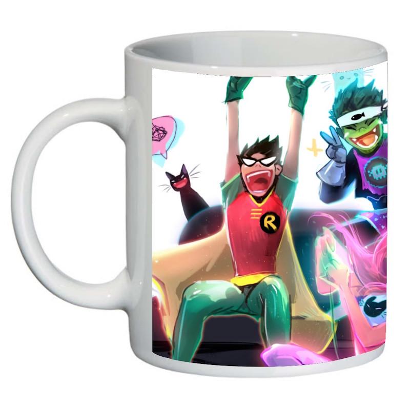 Чашка з принтом Юні титани TT-007 (2181713243)