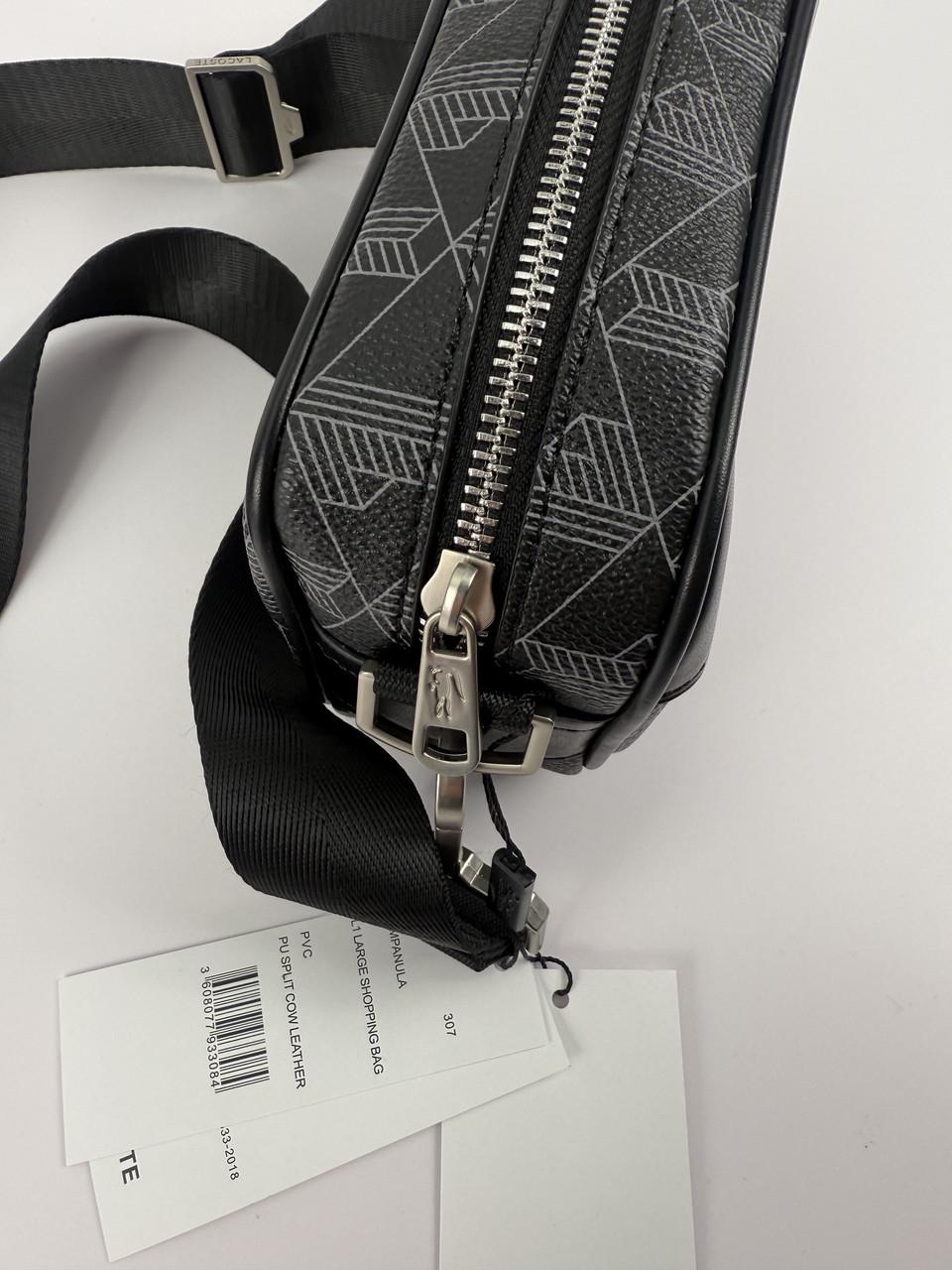 Сумка через плечо Lacoste crossbody monogram Черный - фото 4 Сумка через плечо Lacoste crossbody monogram Черный - фото 4