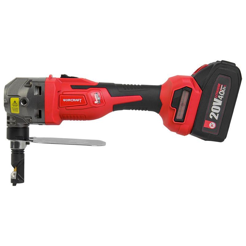Электроножницы аккумуляторные по металлу высечные Worcraft CHMN-S20LiB с аккумулятором 4А и зарядным (43253) - фото 4