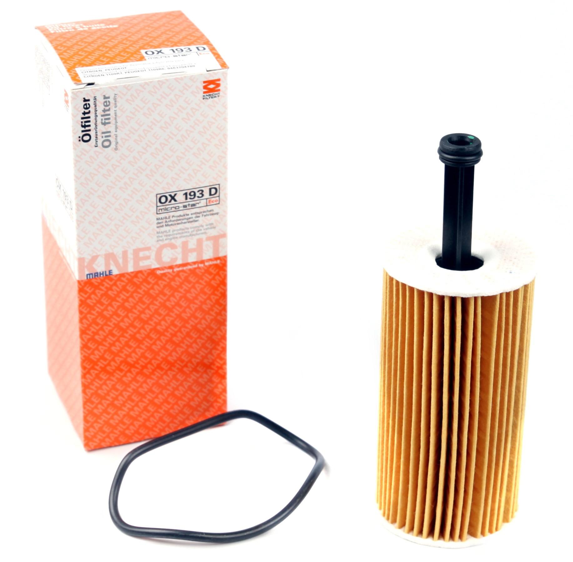 Фильтр масляный KNECHT для Citroen Berlingo/Peugeot Partner 1,4-1,6i (OX 193D)