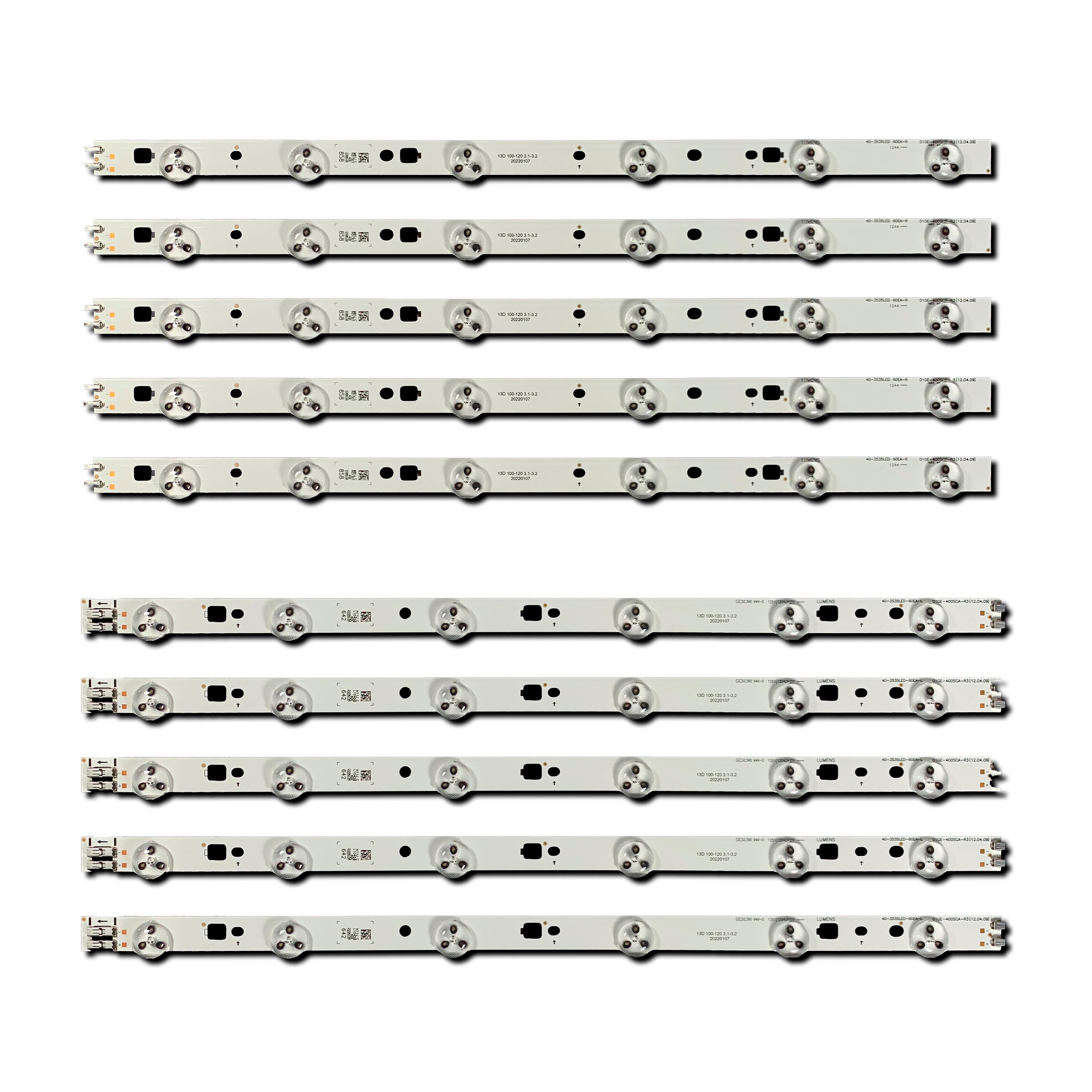 Комплект LED подсветки Samsung для TV 40" LUMENS 40-3535LED-60EA-L D1GE-400SCA-R3/60EA-R D1GE-400SCB-R3 (ART-12801)