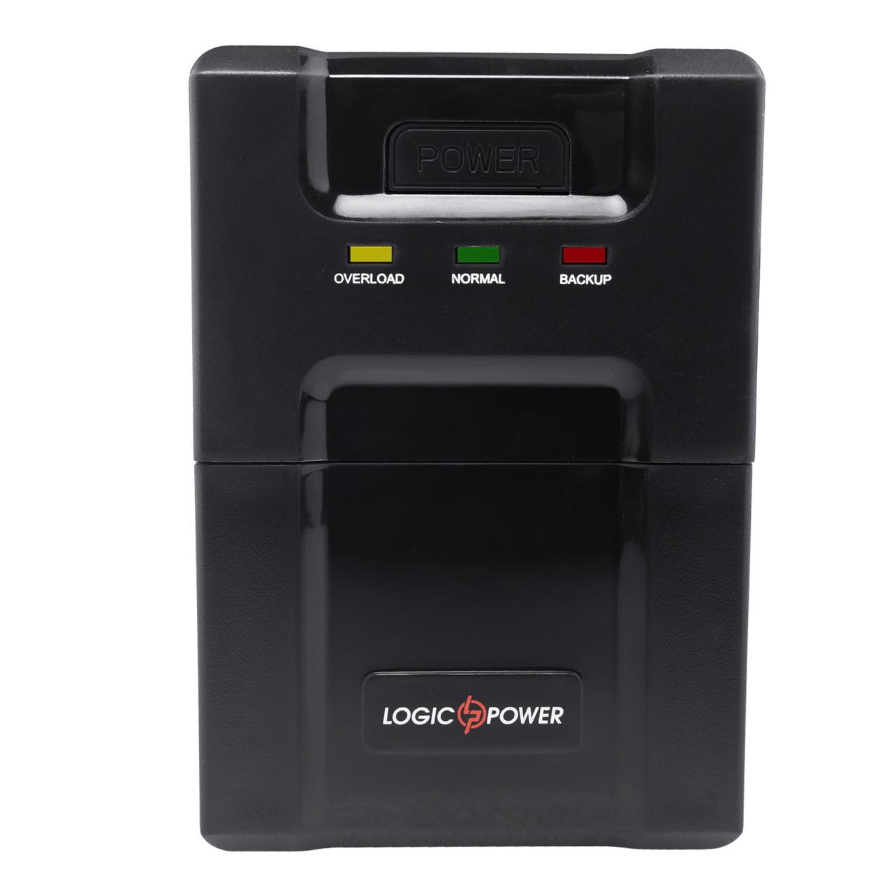 ДБЖ LogicPower LP U650VA-P 390Вт лінійно-інтерактивний - фото 2