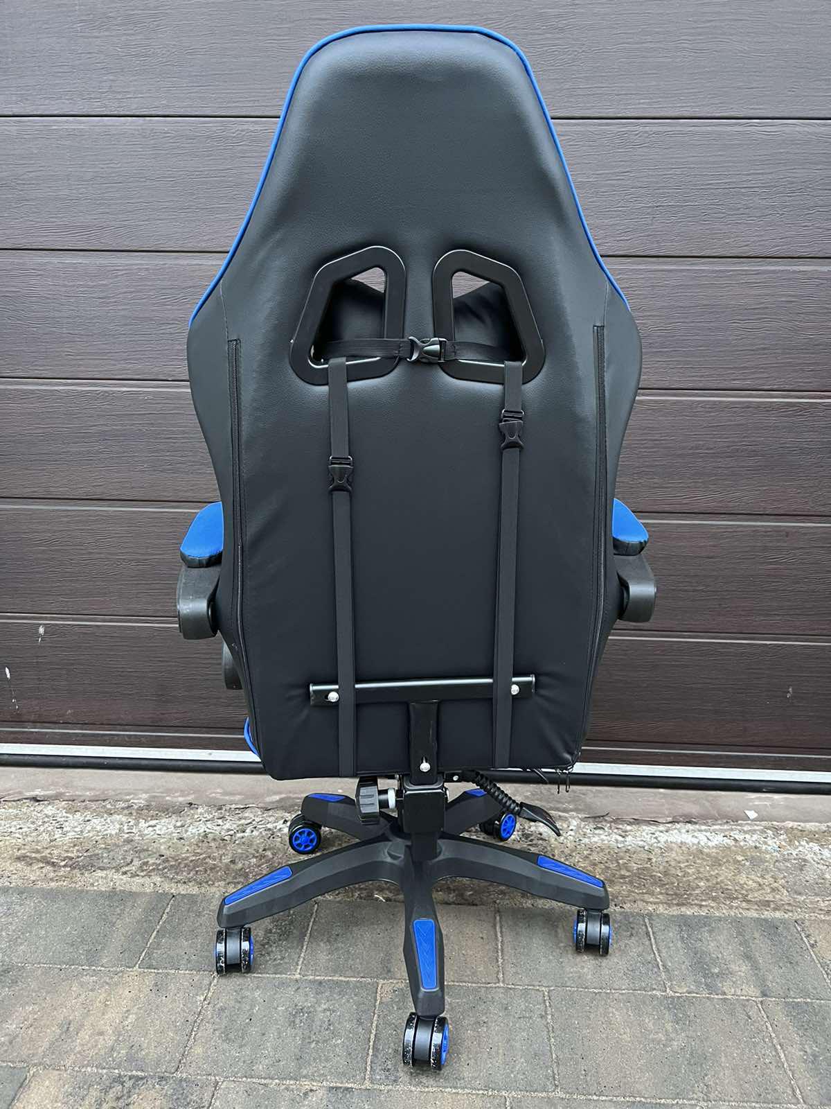 Кресло компьютерное геймерское SEWEN 730 Черный/Синий (9869730) - фото 13 Кресло компьютерное геймерское SEWEN 730 Черный/Синий (9869730) - фото 13