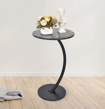Столик присувний Fabrika BRIK Marble Black (FK-W4097-01)