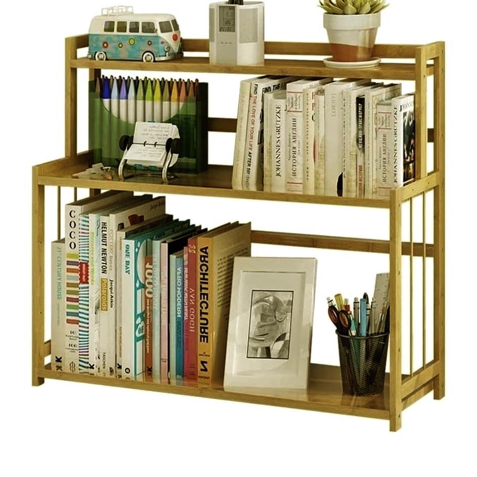 Полка-надстройка настольная из дерева Мелантея тектона (АКД-011724)