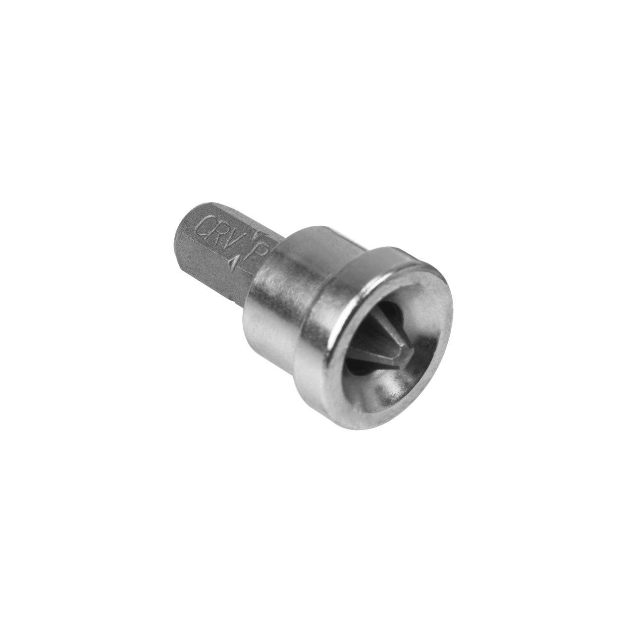 Біта сталева Polax з обмежувачем PH2х25 мм 1/4" 10 шт (51-090)