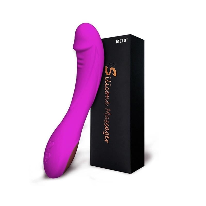 Вибратор для стимуляции зоны G и клитора Фиолетовый (purple_M1259)