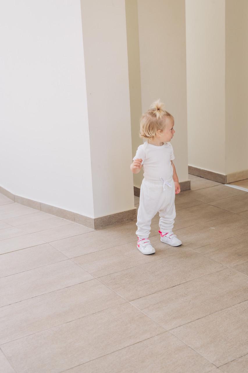 Комплект для малыша боди с коротким рукавом и штанишки интерлок рубчик 62 см Молочный (2683733252) - фото 3 Комплект для малыша боди с коротким рукавом и штанишки интерлок рубчик 62 см Молочный (2683733252) - фото 3