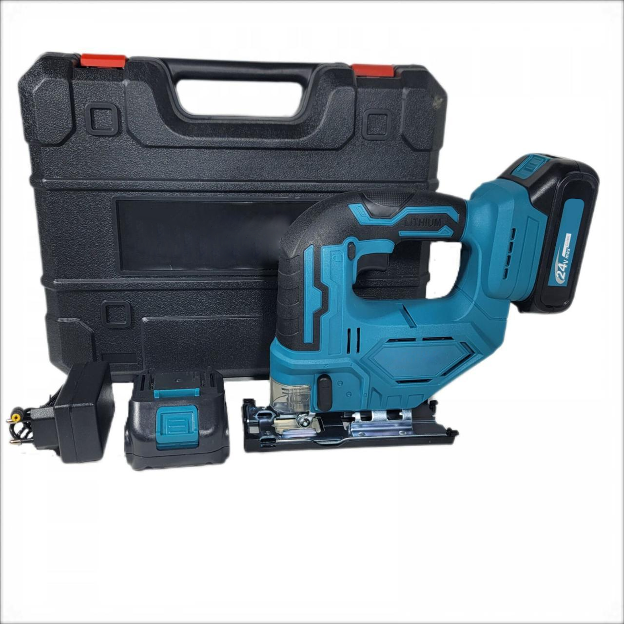 Электролобзик аккумуляторный беспроводной 2 акб 24V/2. 0 Ah (9503) - фото 3