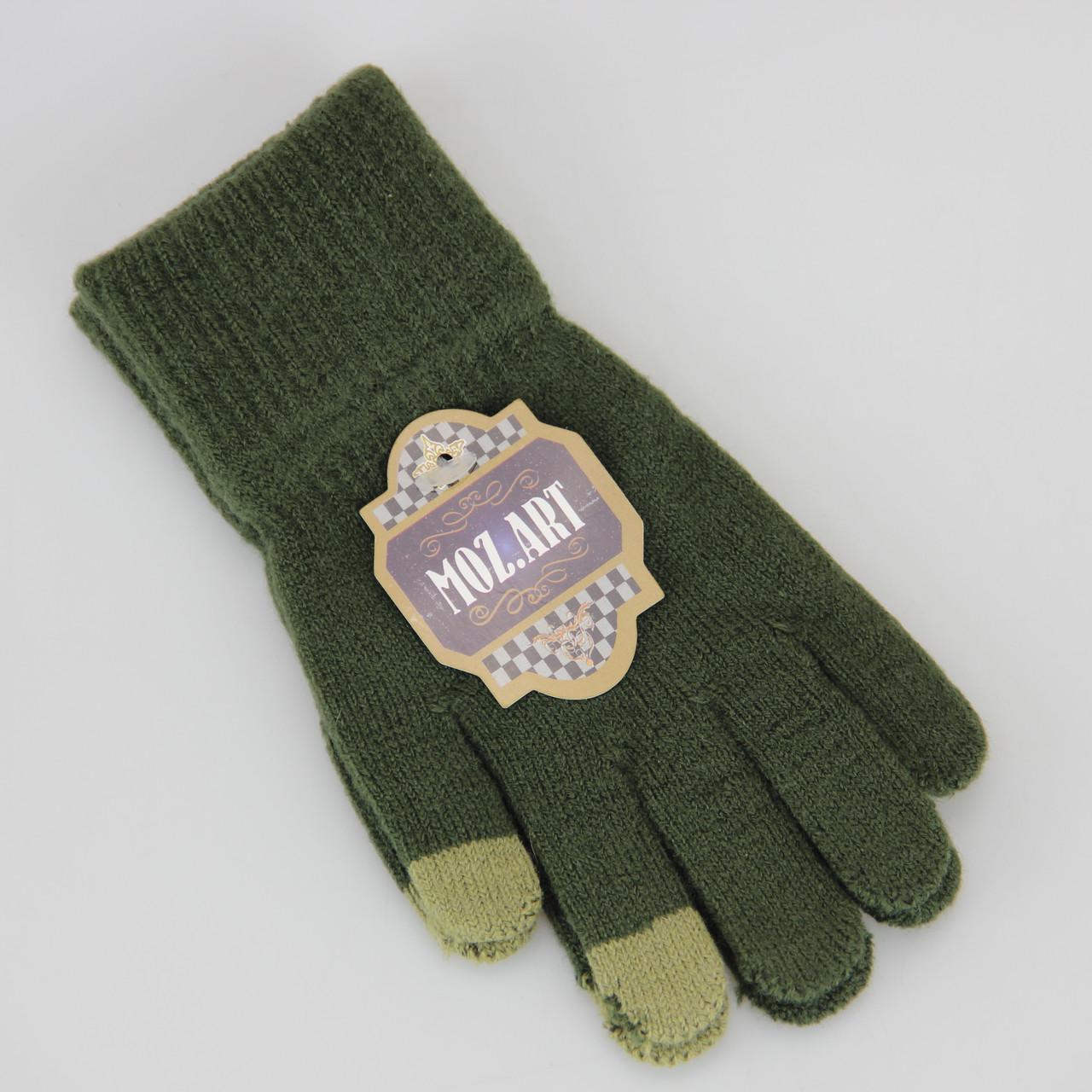 Перчатки детские шерстяные сенсорные осень/зима 9-11 лет Зеленый (33471) Перчатки детские шерстяные сенсорные осень/зима 9-11 лет Зеленый (33471)