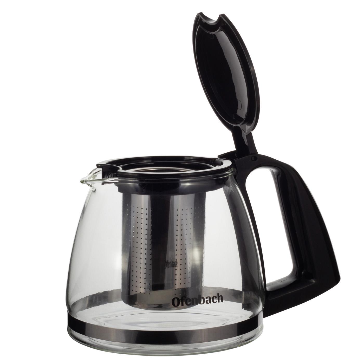 Заварник Ofenbach со съемным ситечком 750 мл (27684219) - фото 2 Заварник Ofenbach со съемным ситечком 750 мл (27684219) - фото 2