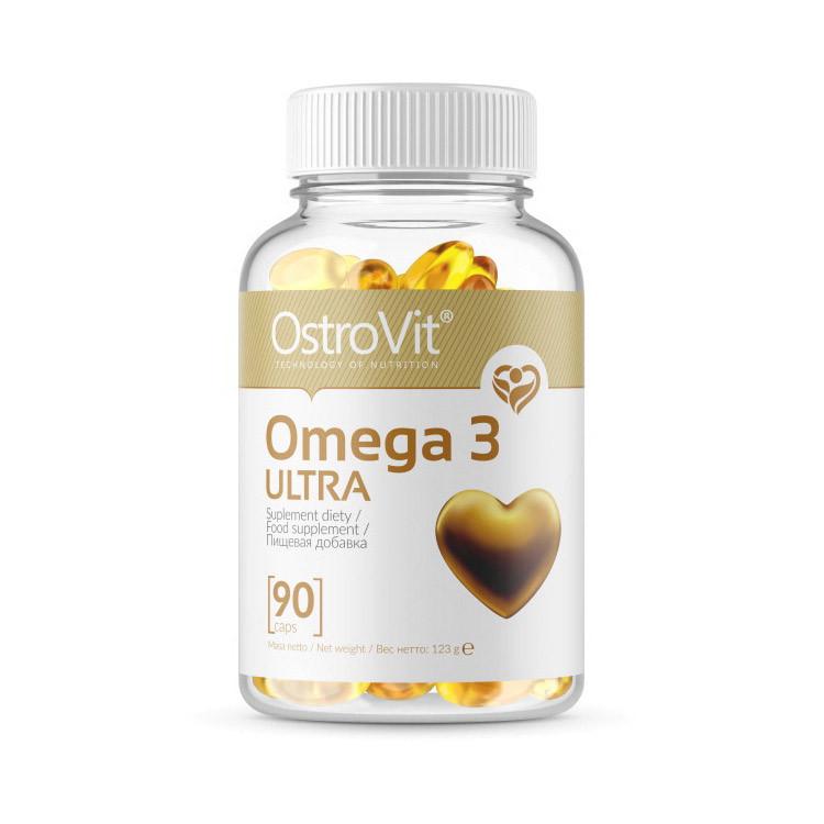 Рыбий жир OstroVit Omega 3 Ultra 90 капс. (09421-01)