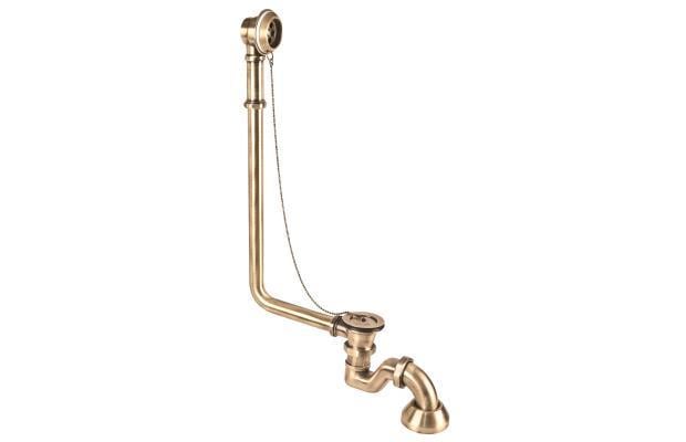 Сифон для ванны Mcalpine 260 Античная бронза (276AB)