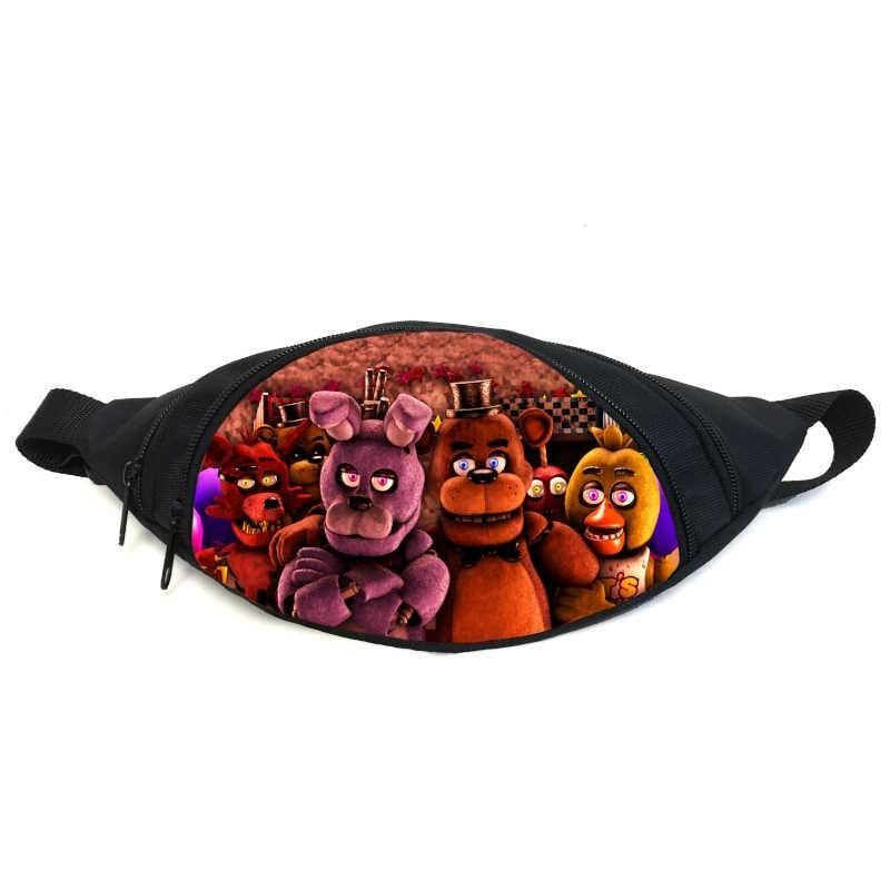 Поясная сумка-бананка Cappuchino toys ФНАФ Аниматроники GB-FNAF 5 ночей с Фредди 09 Черный (2033177470) Поясная сумка-бананка Cappuchino toys ФНАФ Аниматроники GB-FNAF 5 ночей с Фредди 09 Черный (2033177470)