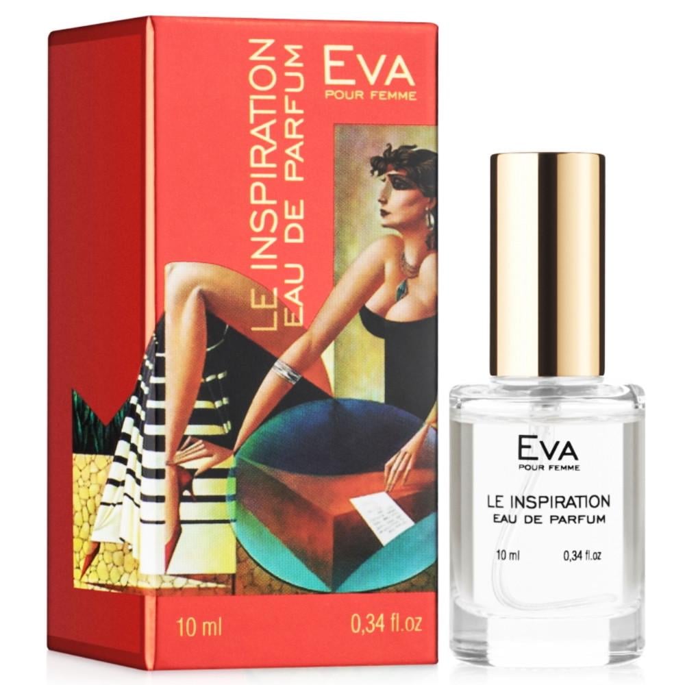 Вода парфумерна для жінок EVA cosmetics Le Inspiration 10 мл (01010100802) Вода парфумерна для жінок EVA cosmetics Le Inspiration 10 мл (01010100802)