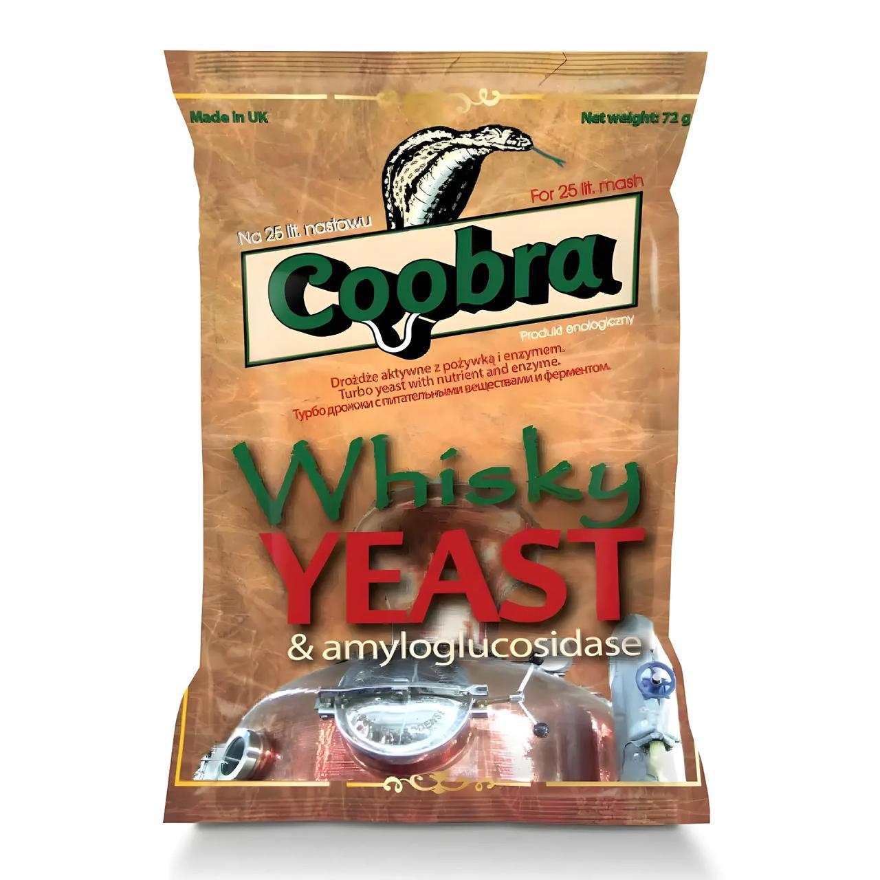 Дрожжи COOBRA WHISKY YEAST 72 г (19321088)