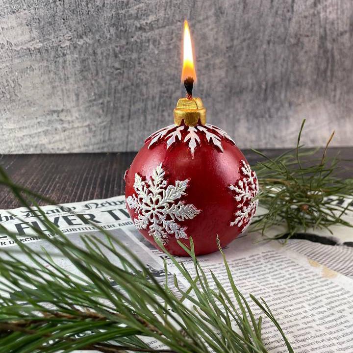 Свеча восковая Новогодняя Игрушка (1613) Свеча восковая Новогодняя Игрушка (1613)