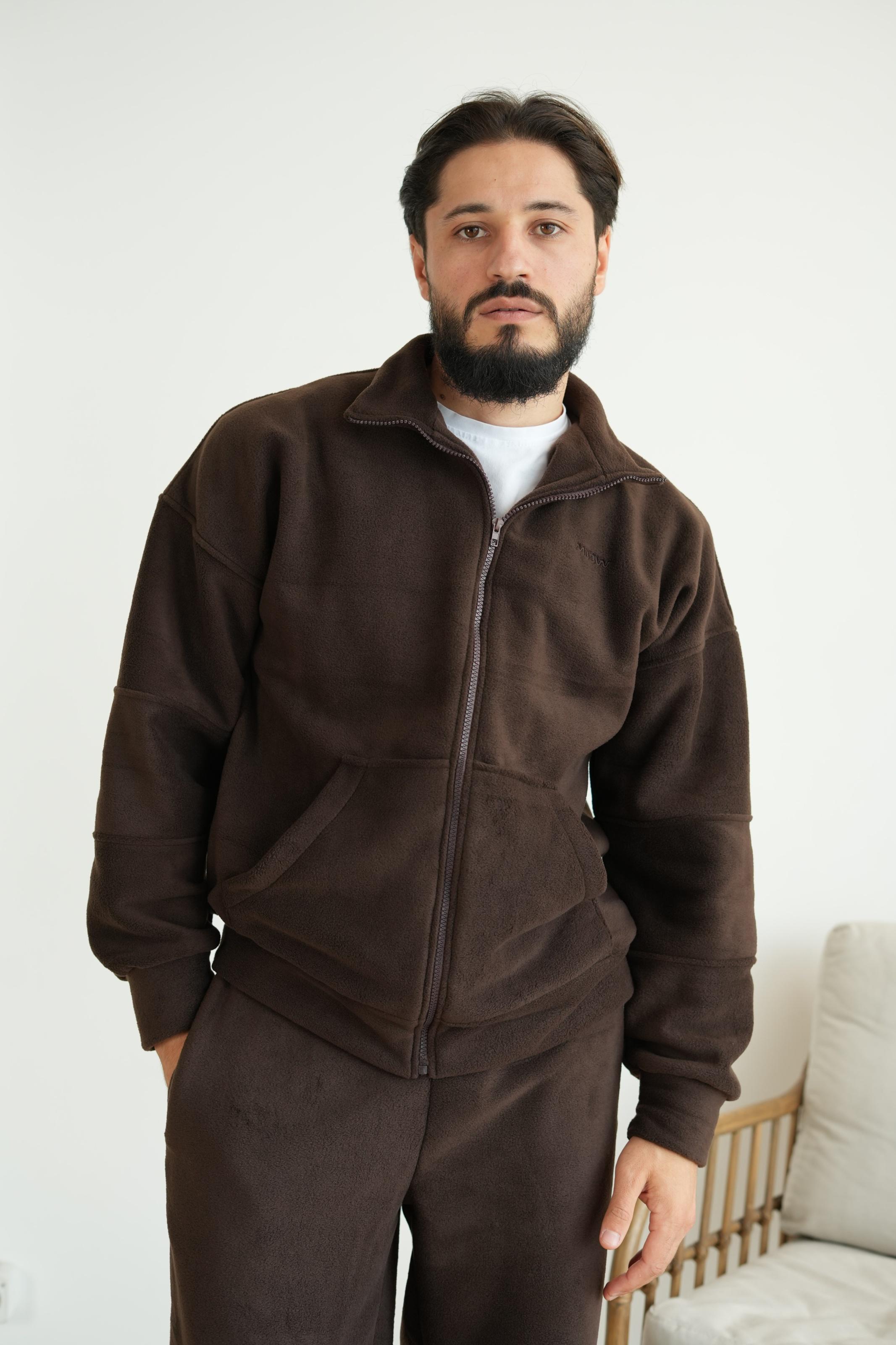 Костюм чоловічий флісовий CASUAL 3XL Шоколадний (10303XXXLm) - фото 7 Костюм чоловічий флісовий CASUAL 3XL Шоколадний (10303XXXLm) - фото 7