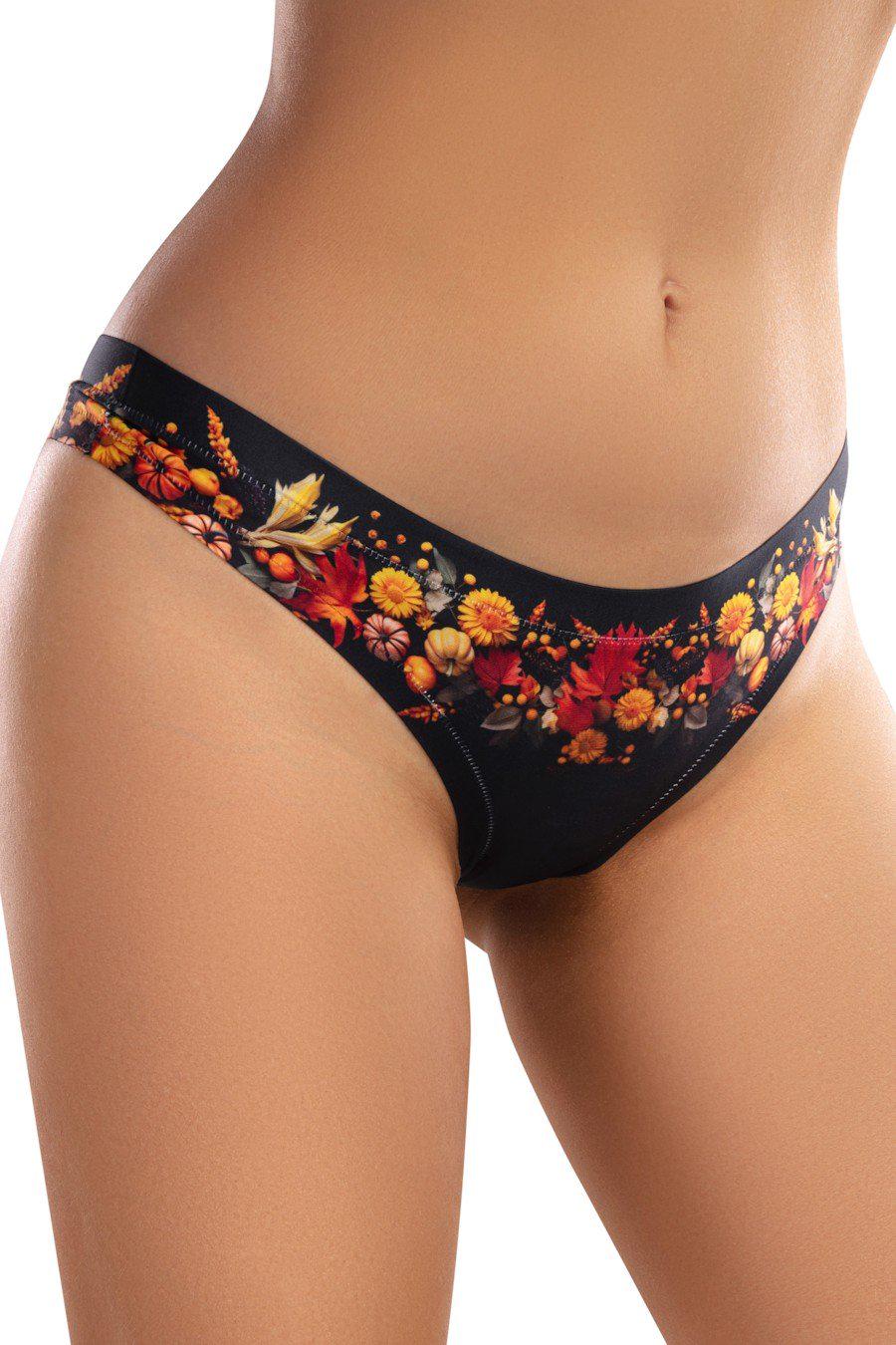 Трусики женские Mememe с лазерной обработкой края стринг M Разноцветный (90274-63423-81)