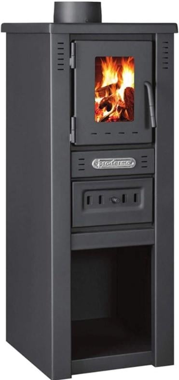 Печь-камин твердотопливная со стеклом Pro-Termo LAVA BASIK GLASS 5 кВт (CNT00007717)