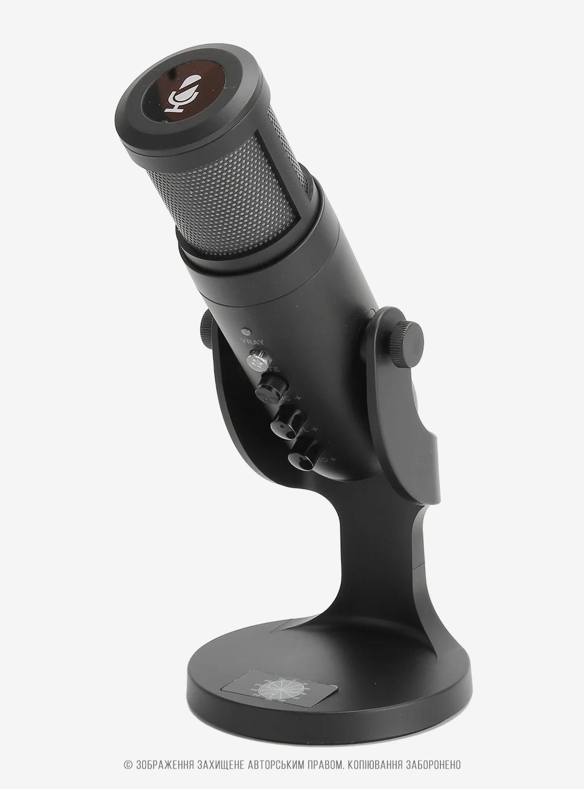 Микрофон для компьютера OnePro MU900 USB студийный/конденсаторный Черный (73763) - фото 13 Микрофон для компьютера OnePro MU900 USB студийный/конденсаторный Черный (73763) - фото 13