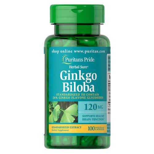 Гинкго Билоба PP Ginkgo Biloba 120 мг 100 caps (04544)