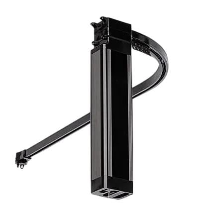 Електрокарниз прихованого монтажу Forest з двигуном Shuttle L 100 см Чорний (2509948701)