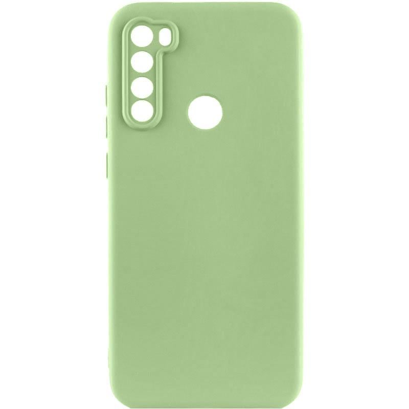 Протиударний чохол Silicone Cover Lakshmi Full Camera (A) для Xiaomi Redmi Note 8T Зелений / Pistachio