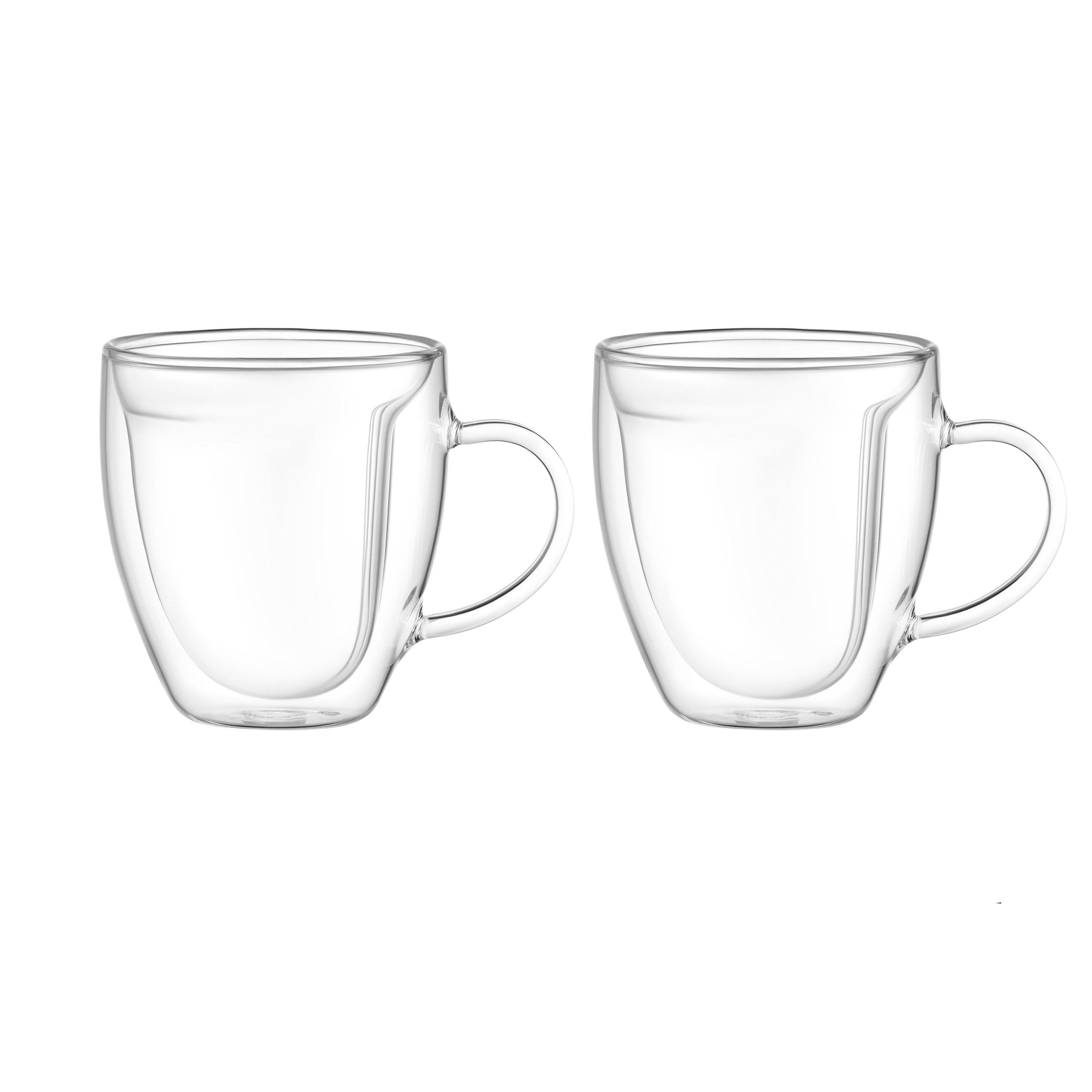 Набор чашек с двойными стенками Ardesto AR2625BHL 250 мл 2 шт. Прозрачный (069fe9bf)