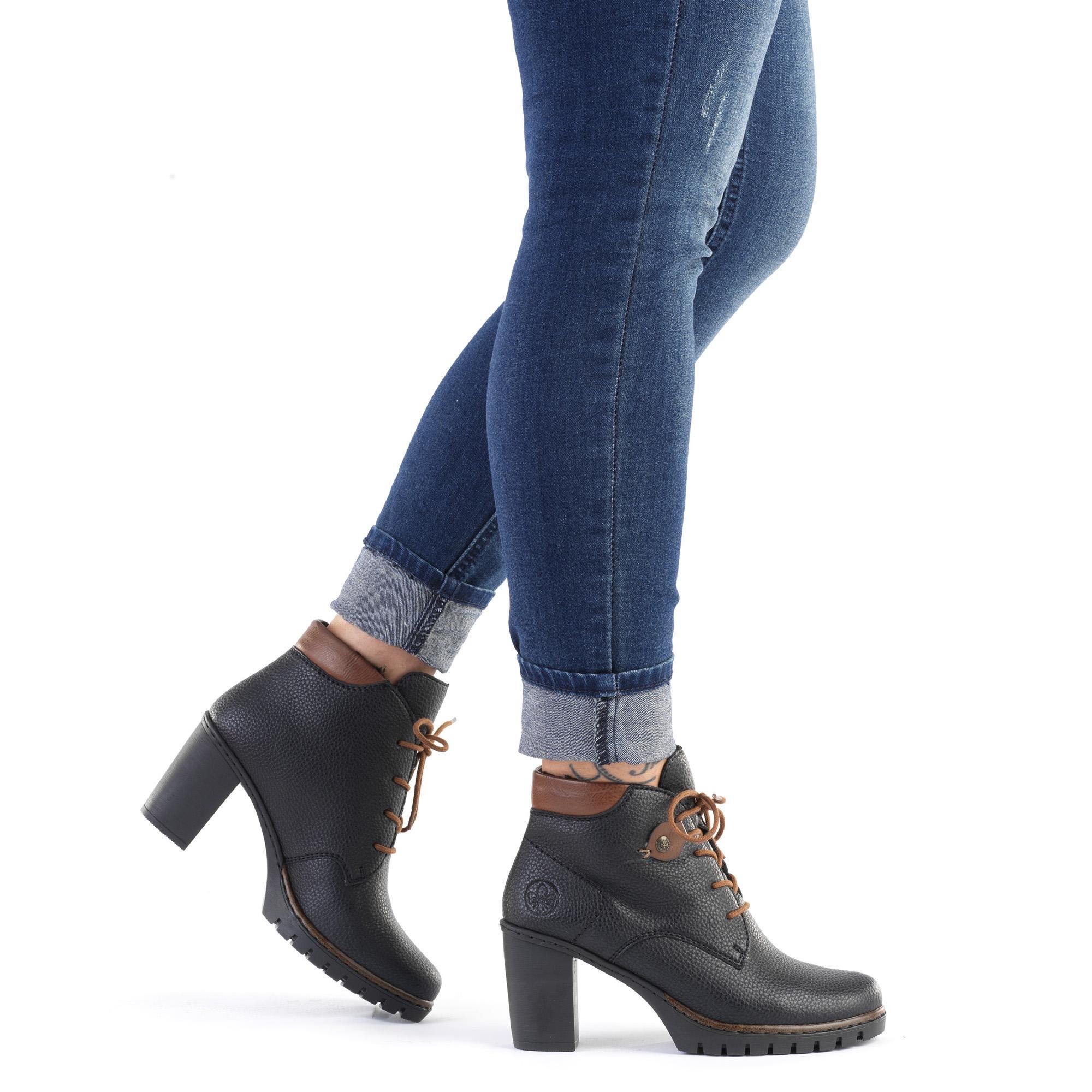 Черевики зимові жіночі Rieker р. 38 Чорний (013546-38) - фото 12