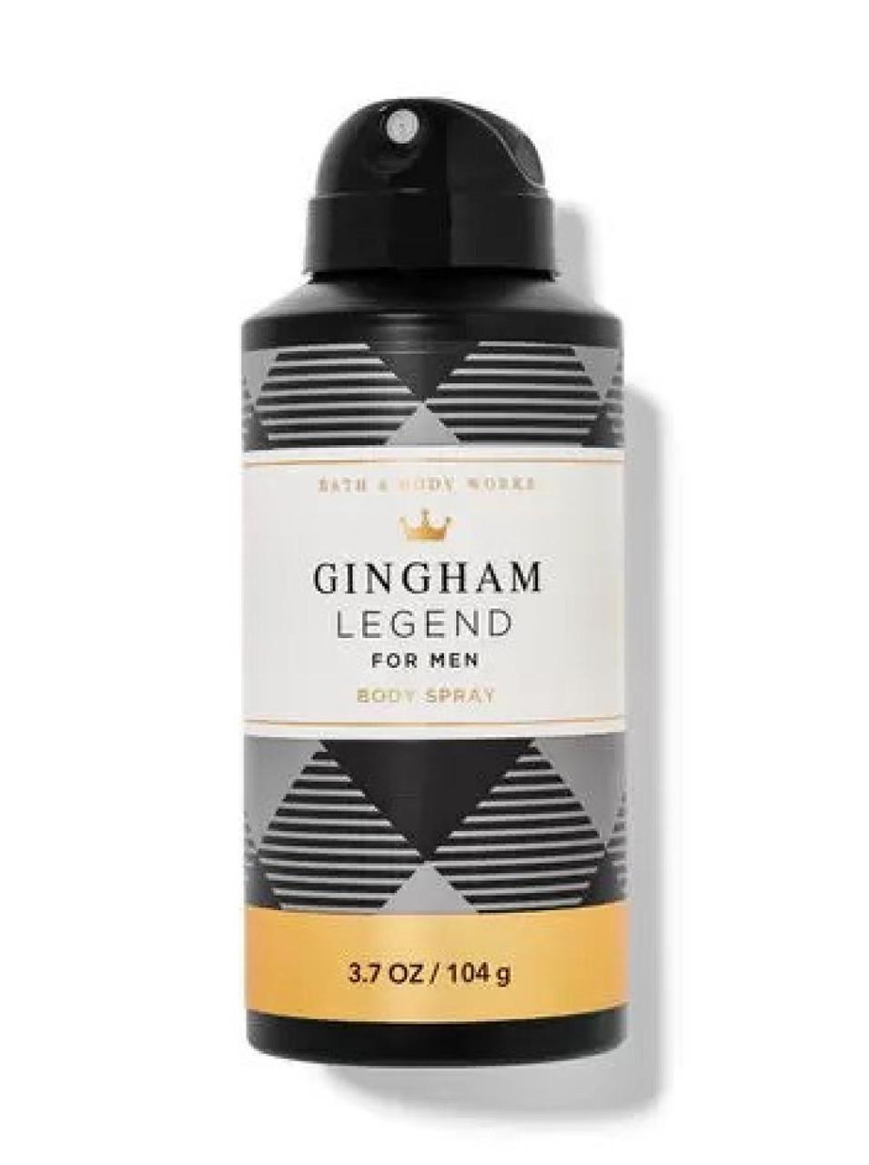 Спрей чоловічий Gingham Legend Bath & Body Works 104 г (25434953)