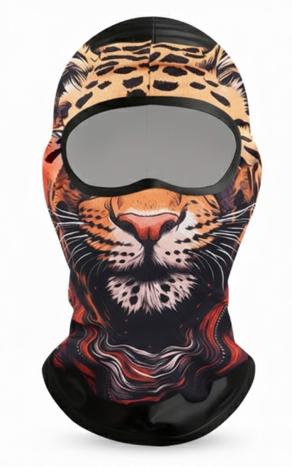 Балаклава летняя с 3D-принтом Тигр (2871556849)