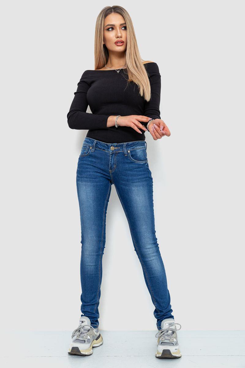 Джинси жіночі з потертостями Ager 244RA603 р. 25 Синій (65f2d3f9a4b9607aef04ec90) - фото 2