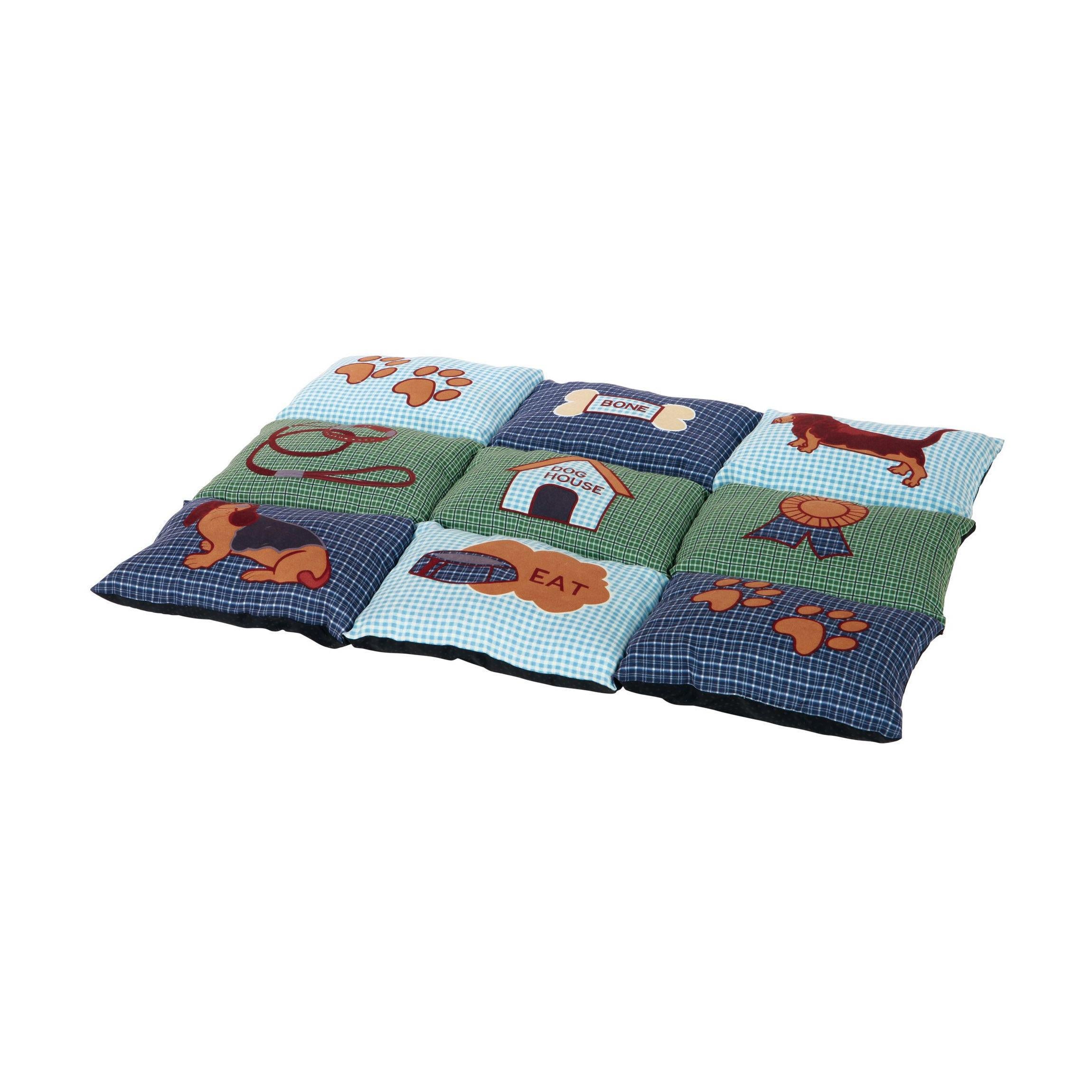 Матрас Trixie Patchwork 80 см/55 см Синий