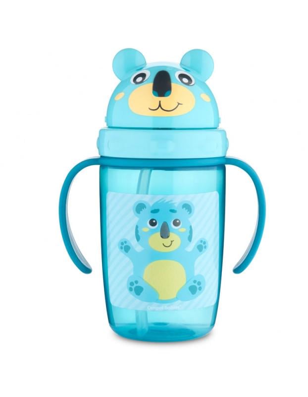 Поильник с силиконовой трубочкой Canpol babies 400 мл Бирюзовый (56/500_tur)