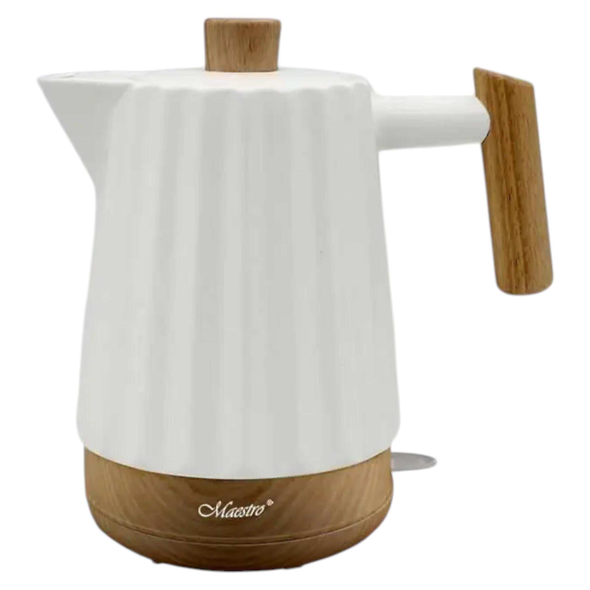 Электрочайник керамический Maestro MR-075 1800 Вт 2 л White (EK_MR075White)