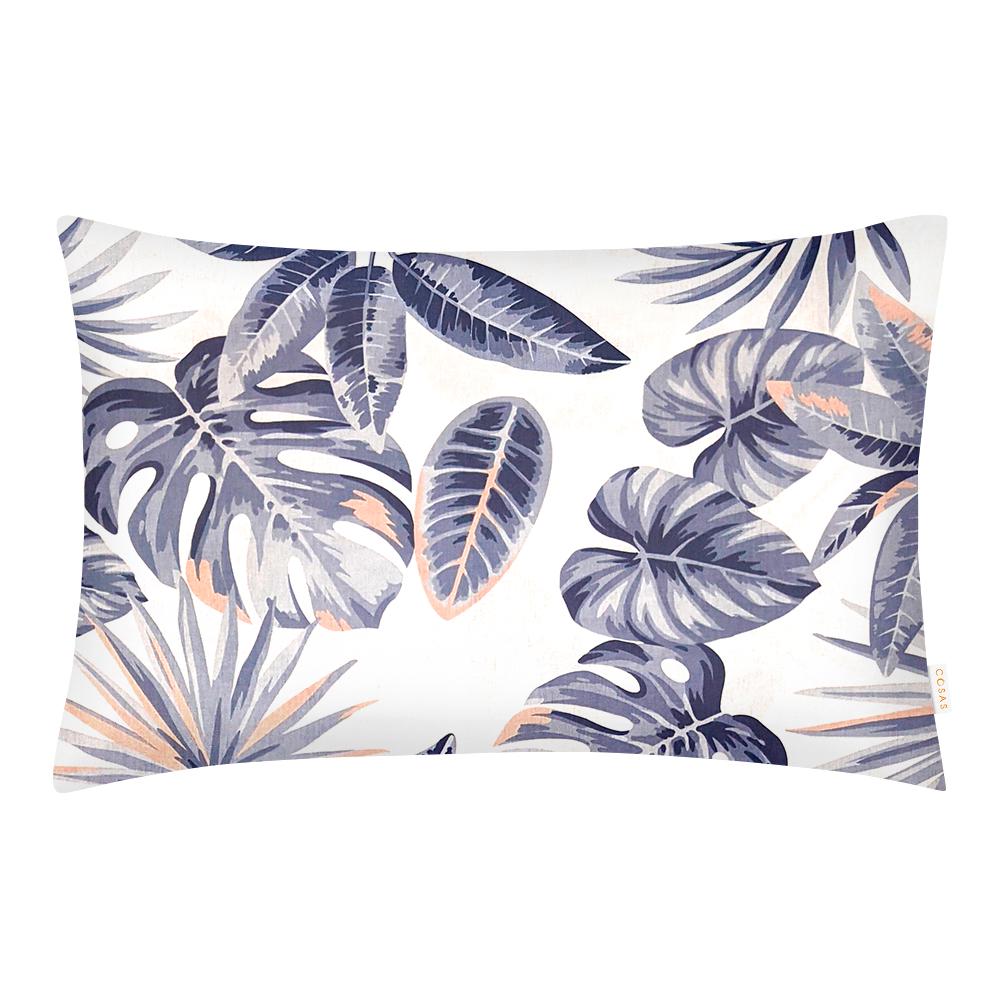 Наволочка евро PALM LEAVES GREY 1 шт. 50х70 см