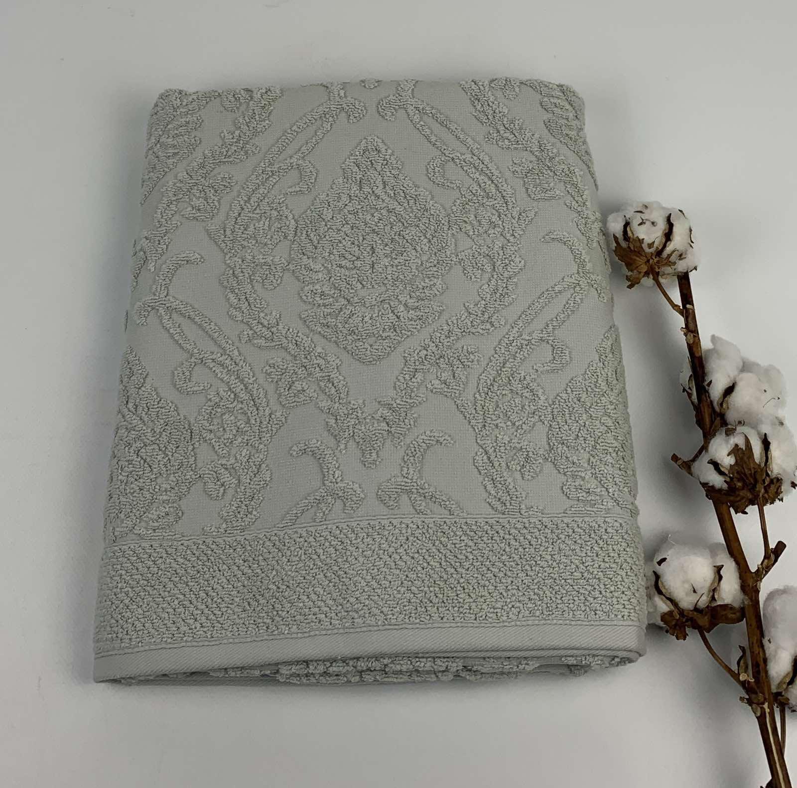 Полотенце Pupilla Gizem 70x140 см Светло-серый (CN31115) Полотенце Pupilla Gizem 70x140 см Светло-серый (CN31115)