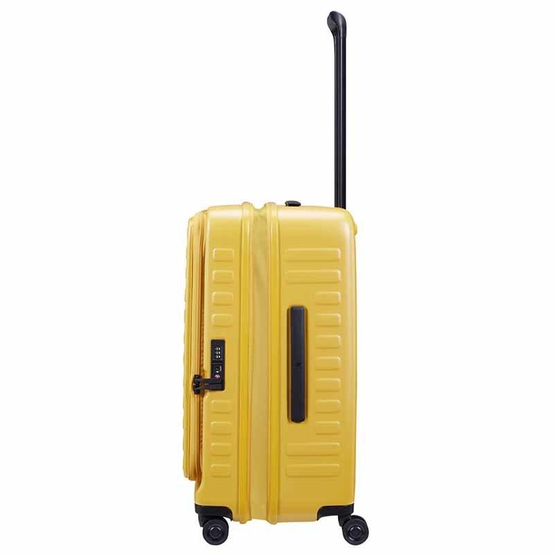 Чемодан на 4 колесах Lojel Cubo V4 M 70/77 л Mustard (Lj-1627-66426) - фото 4