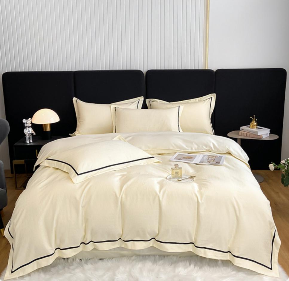 Комплект постільної білизни Charmeuse Home Jacquard pictures євро 200х230 см/50х70 см (0019) - фото 1 Комплект постільної білизни Charmeuse Home Jacquard pictures євро 200х230 см/50х70 см (0019) - фото 1