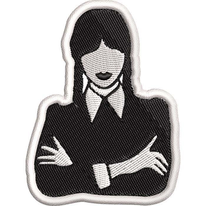 Нашивка патч Венздей Адамс №2 сімейка Адамсів 6x8 см (20650472)