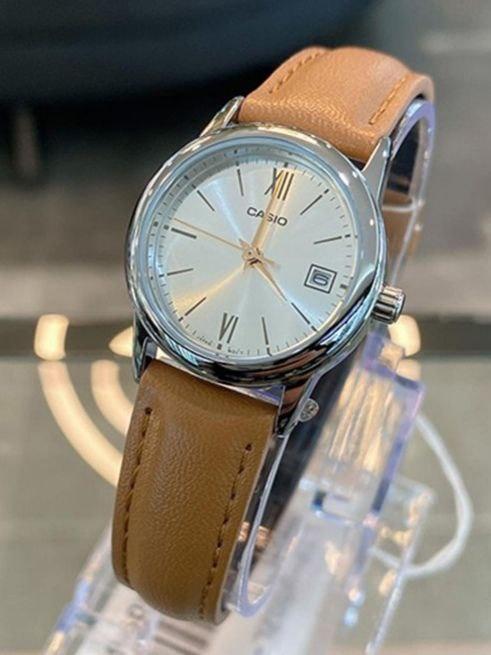 Наручные часы женские Casio LTP-V002L-7B3 Timeless Collection Lady Timeless Collection Белый (2928779271)