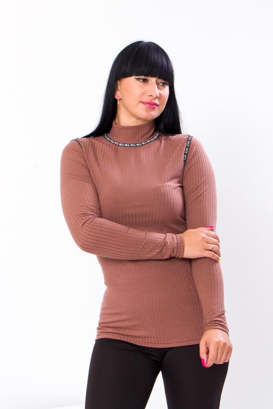 Водолазка женская Носи свое с лентами р. 44 Кофейный (8172-092-v21)