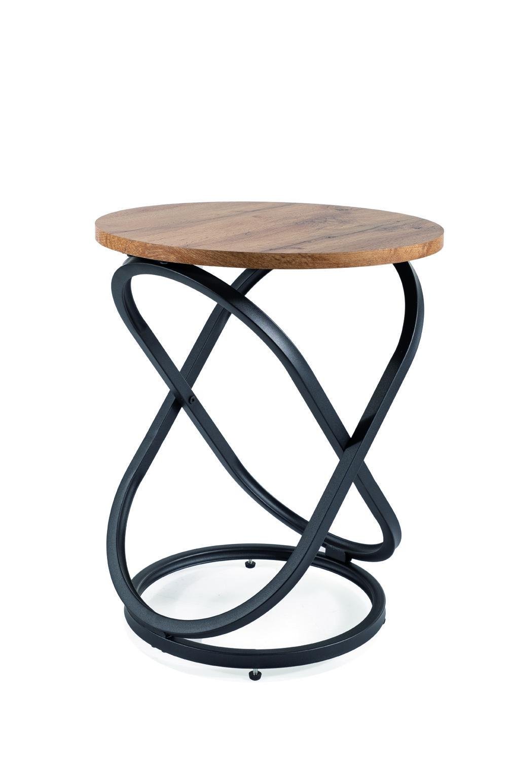 Журнальный столик Signal EOS E 45 см Дуб артизан/Черный (EOSEDAC) - фото 3 Журнальный столик Signal EOS E 45 см Дуб артизан/Черный (EOSEDAC) - фото 3